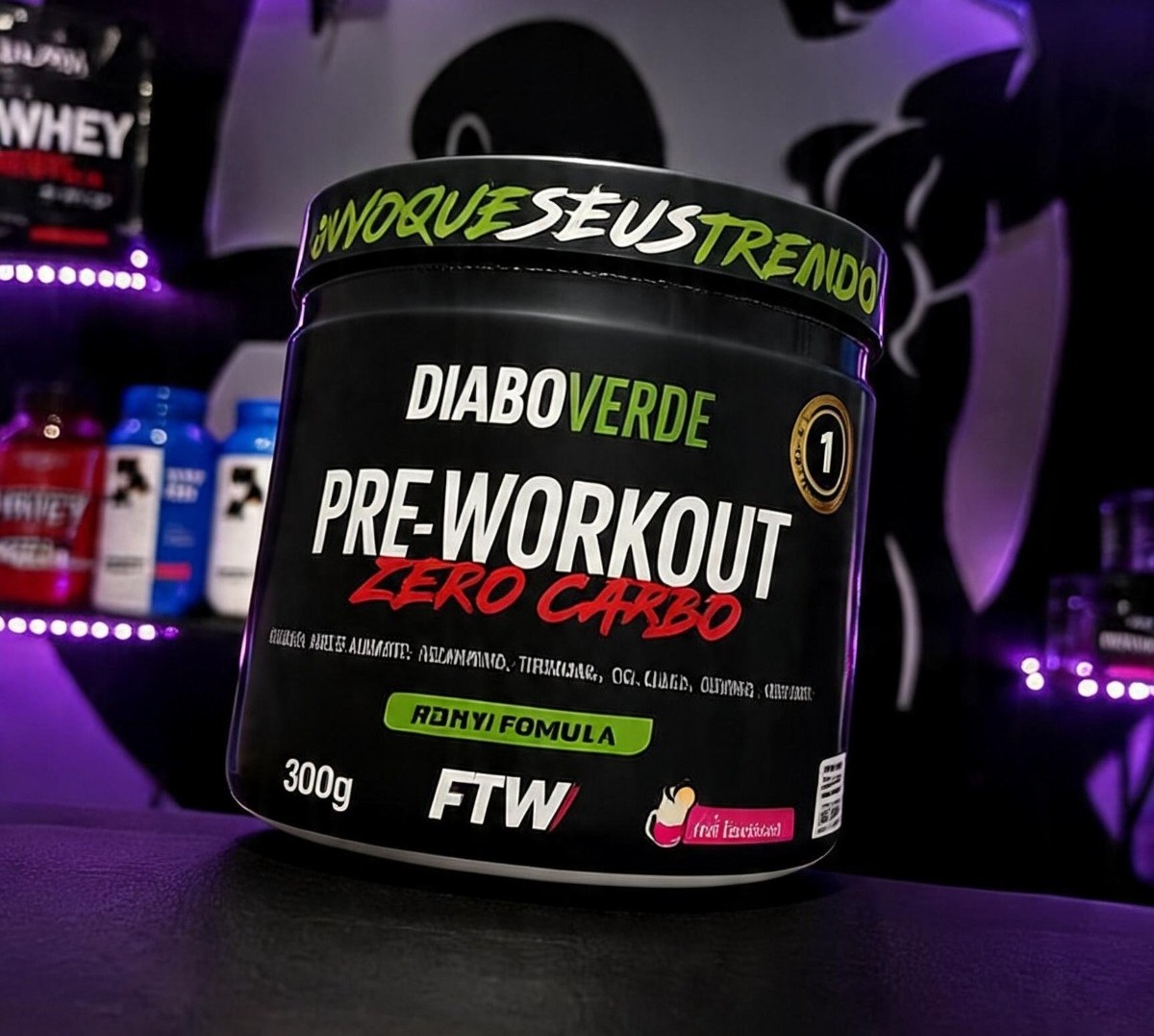 Diabo Verde FTW - frente